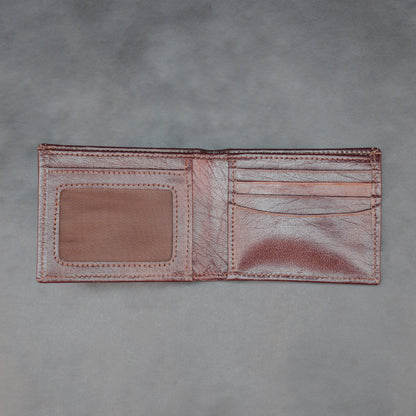 Genuine Leather Wallet for Men – Maroon #Desiderio #GenuineLeather #LeatherWallet #MensWallet #MaroonWallet #BifoldWallet #MensAccessories