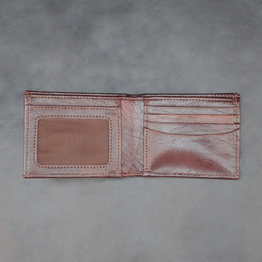 Genuine Leather Wallet for Men – Maroon #Desiderio #GenuineLeather #LeatherWallet #MensWallet #MaroonWallet #BifoldWallet #MensAccessories