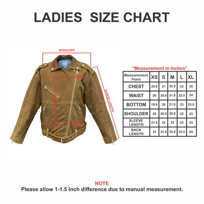 Real Goat Suede Perfecto Jacket