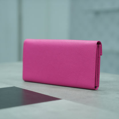 Art: 846 Women's Push Lock Leather Bag
