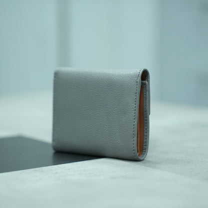 Art: 914 Women's Push Lock Cow Leather Wallet