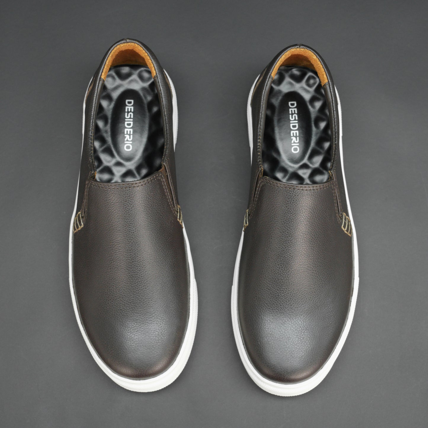 Brown Cow Chalsia leather shoes featuring sheep leather lining, supportive insole, and flexible TPR sole — perfect for formal and casual occasions