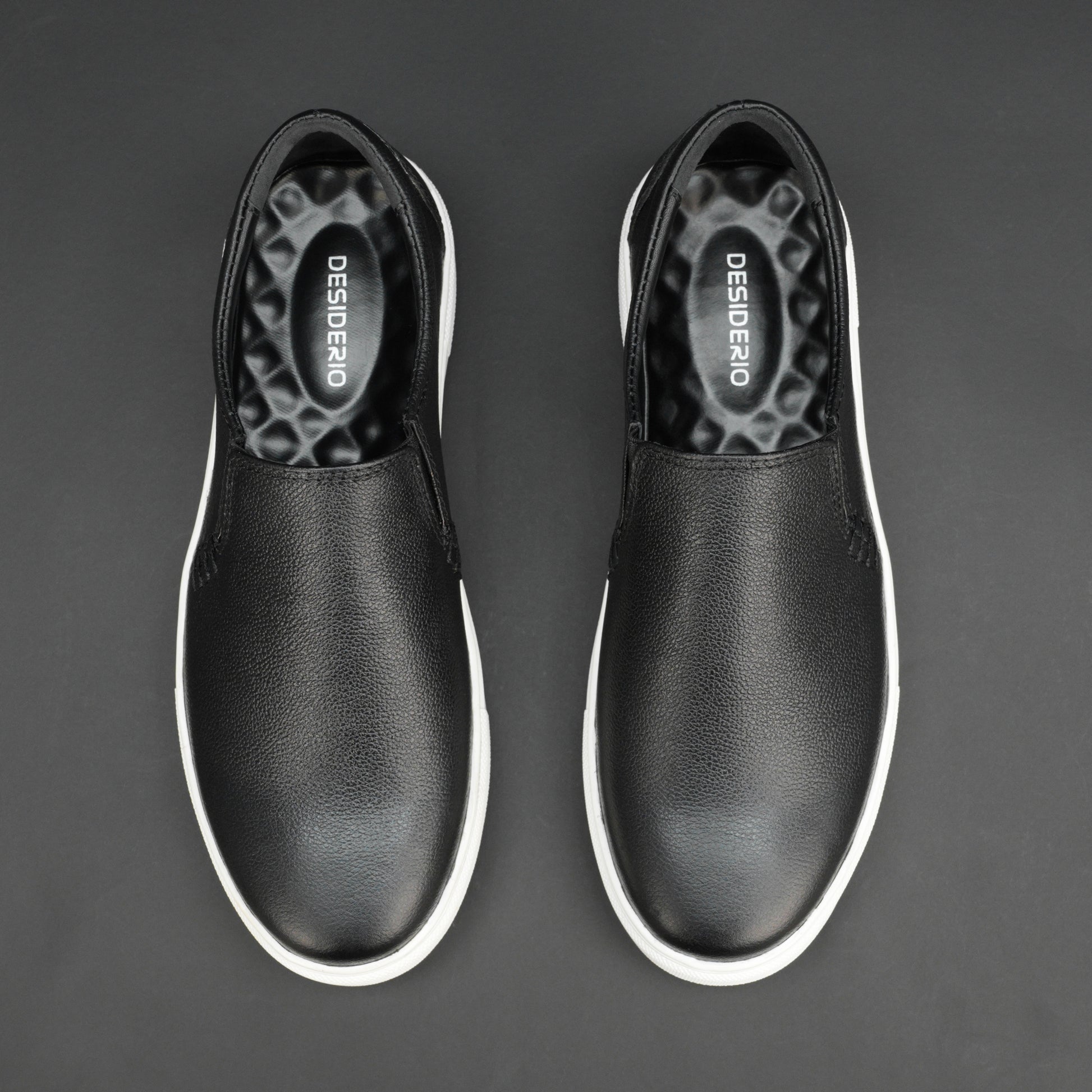 Black Cow Chalsia leather shoes with soft sheep leather lining, supportive insole, and durable TPR sole — stylish and comfortable for formal or casual wear