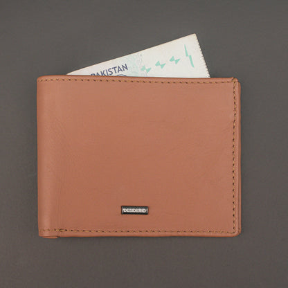 Real Leather Bi-fold Wallet 930