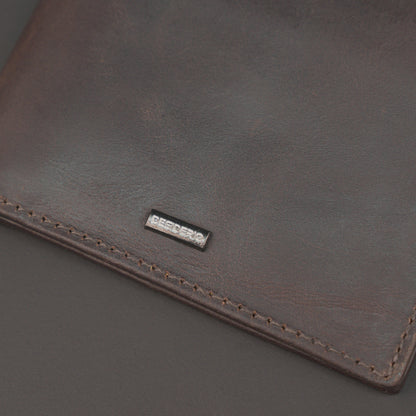 Real Leather Bi-fold Wallet 930