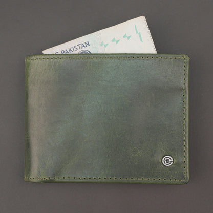 Real Leather Bi-fold Wallet 930