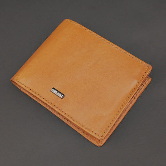 Real Leather Bi-fold Wallet 930