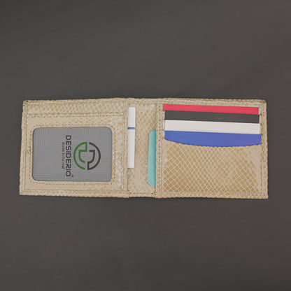 Real Leather Bi-fold Wallet 930