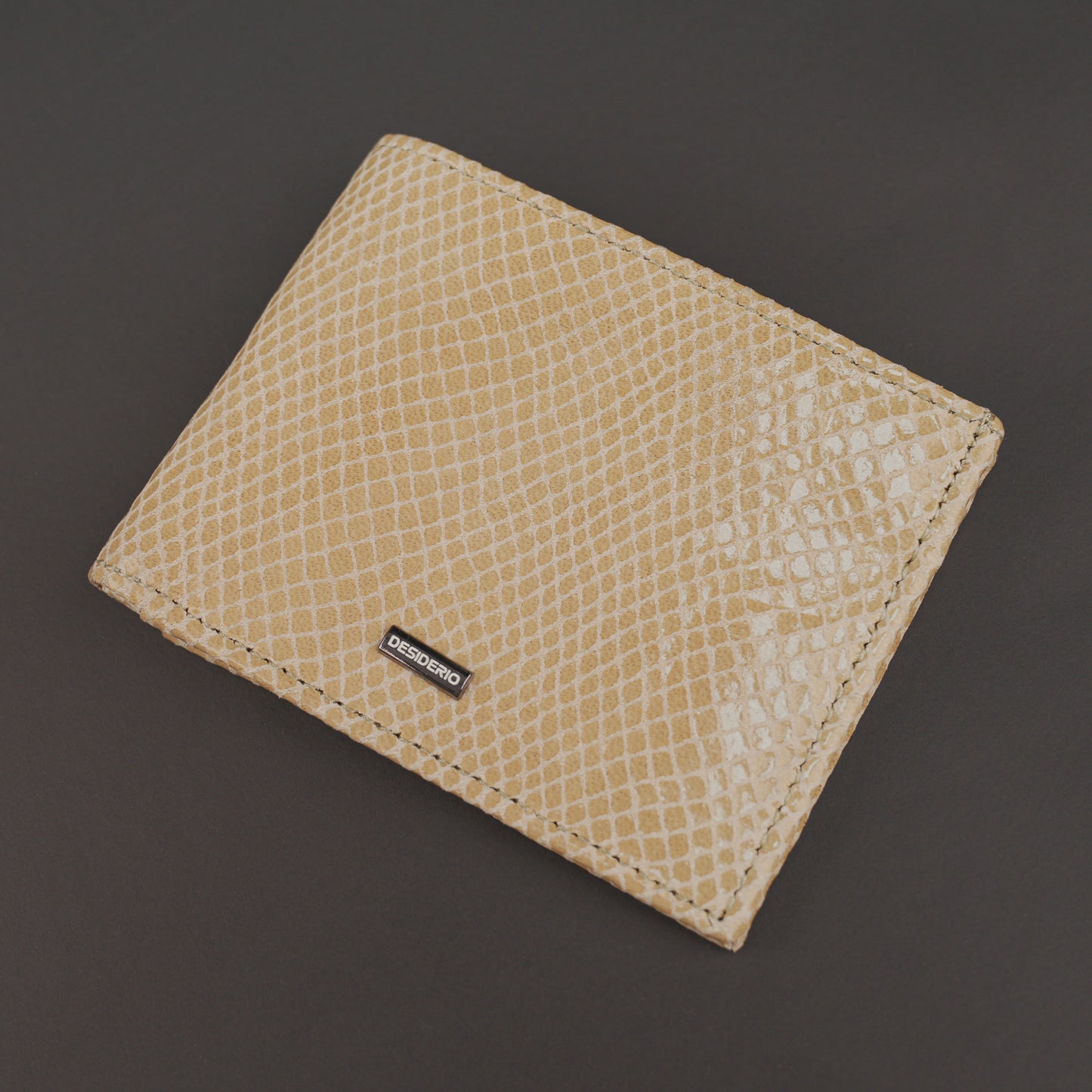 Real Leather Bi-fold Wallet 930