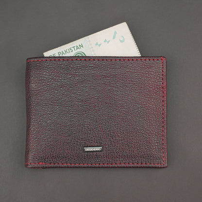 Real Leather 20 Cards Bi-Fold Wallet 919