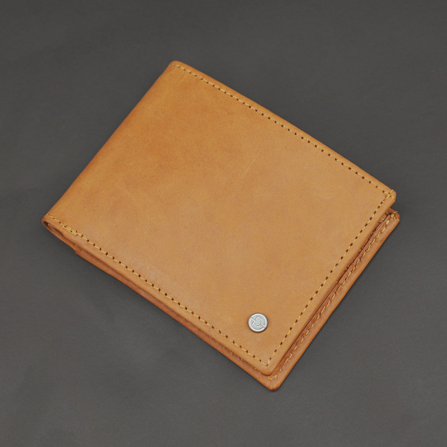 Real Leather 20 Cards Bi-Fold Wallet 919
