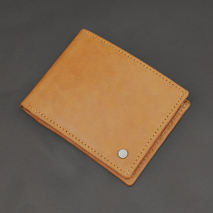 Real Leather 20 Cards Bi-Fold Wallet 919