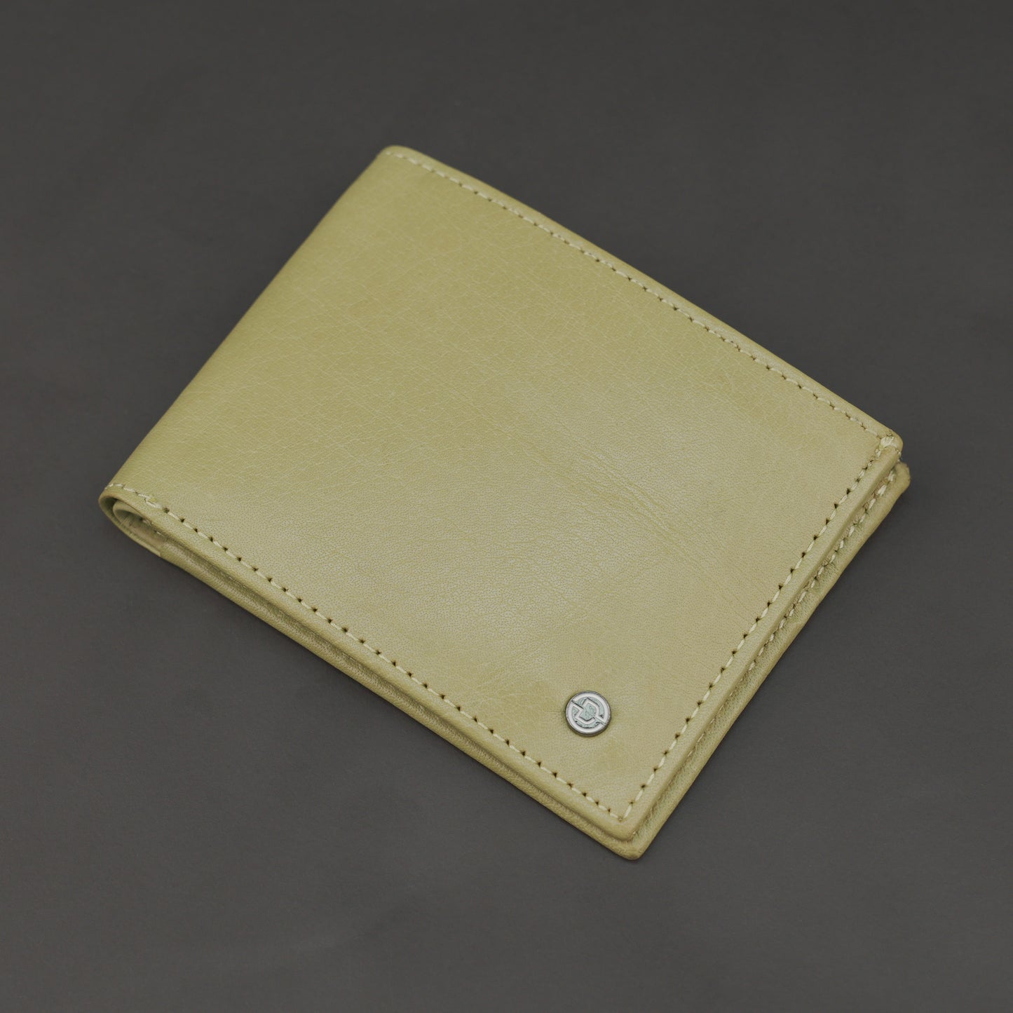 Real Leather 20 Cards Bi-Fold Wallet 919