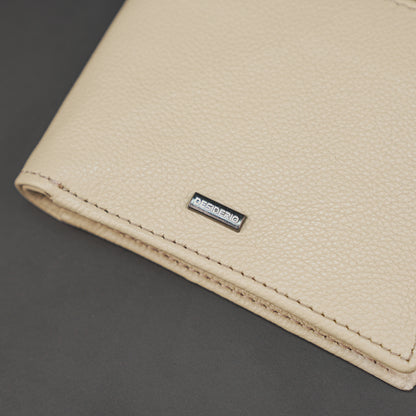 Real Leather 20 Cards Bi-Fold Wallet 919