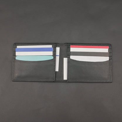 Real Leather 20 Cards Bi-Fold Wallet 919