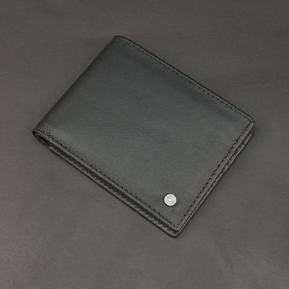 Real Leather 20 Cards Bi-Fold Wallet 919
