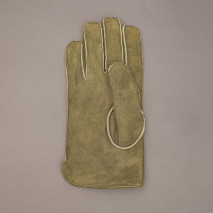 Real goat suede leather driving gloves with soft Playboy lining and foam padding for extra comfort and warmth, premium smooth finish, available in three stylish colors