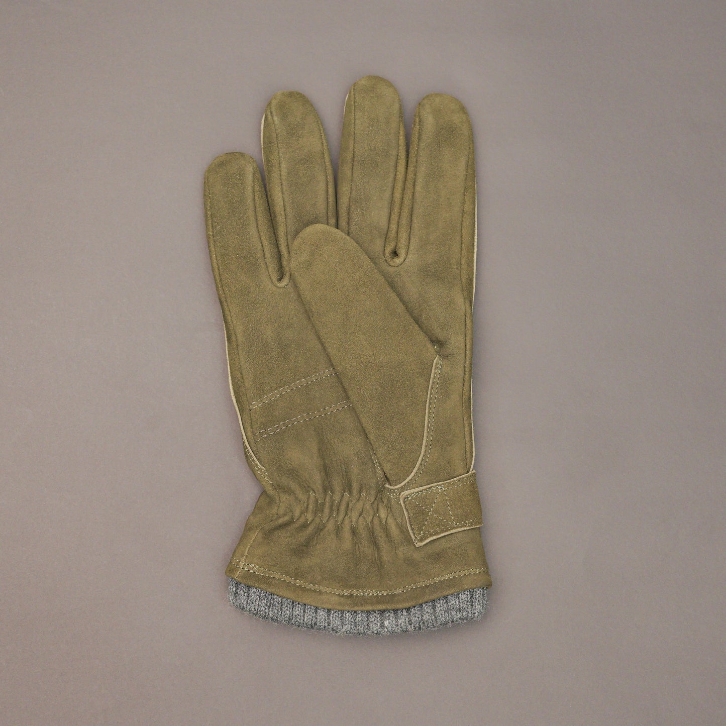 Real leather winter gloves made from goat suede with soft Playboy lining, foam padding for warmth and comfort, premium smooth finish, available in three colors