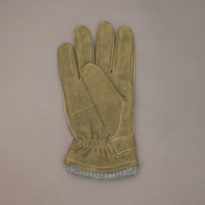 Real leather winter gloves made from goat suede with soft Playboy lining, foam padding for warmth and comfort, premium smooth finish, available in three colors