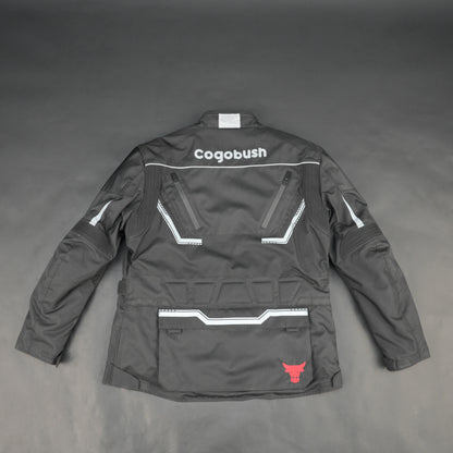 Cogobush Grey Tactical Adventure Motorcycle Riding Jacket
#Cogobush #MotorcycleJacket #RidingGear #AdventureGear #MotoJacket