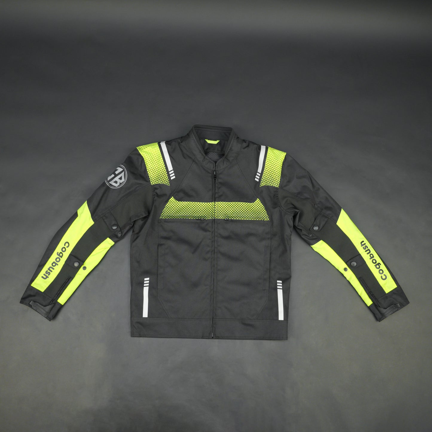 Cogobush Black & Neon Yellow Mesh Motorcycle Riding Jacket
#Cogobush #MotorcycleJacket #RidingGear #MeshJacket #MotoJacket