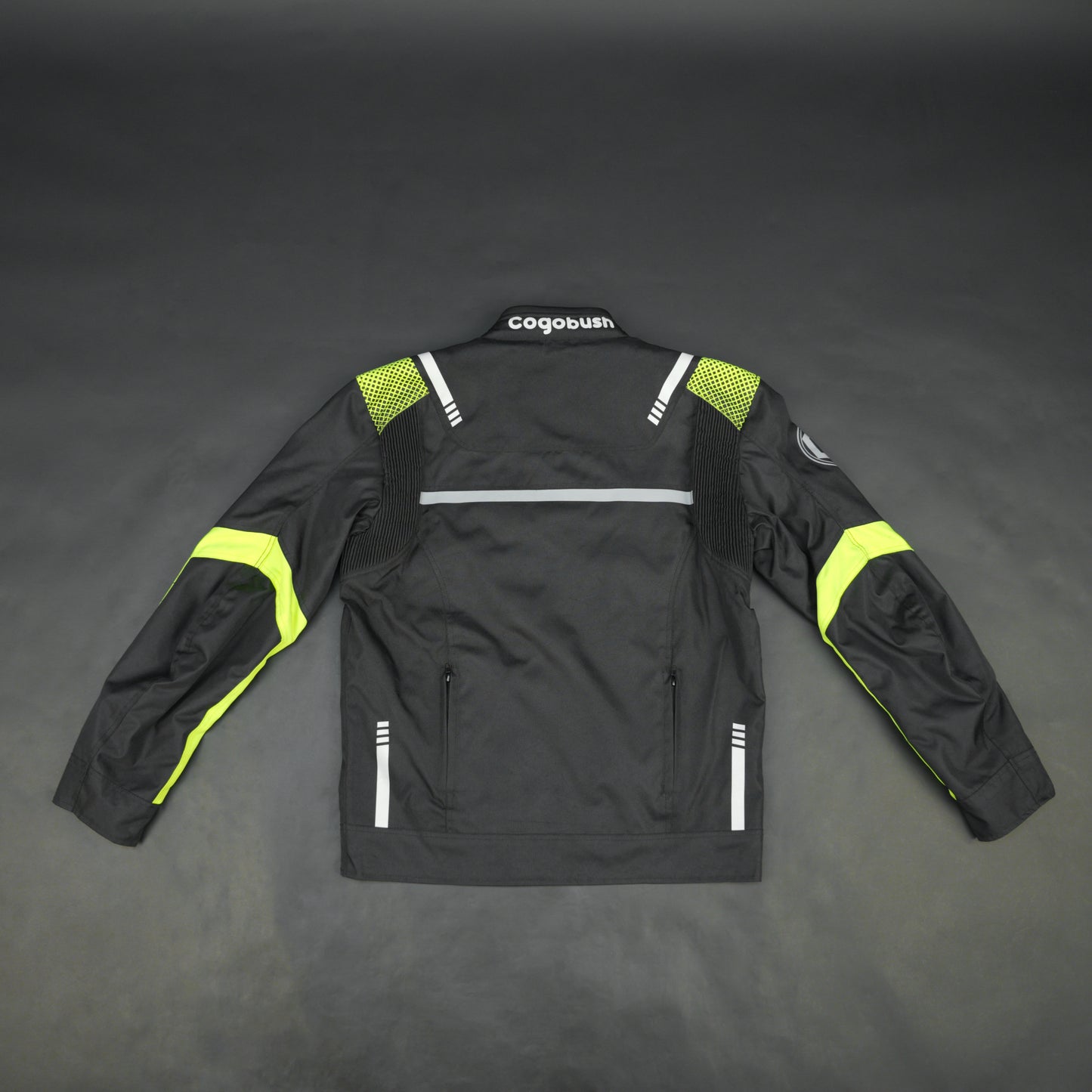 Cogobush Black & Neon Yellow Mesh Motorcycle Riding Jacket
#Cogobush #MotorcycleJacket #RidingGear #MeshJacket #MotoJacket