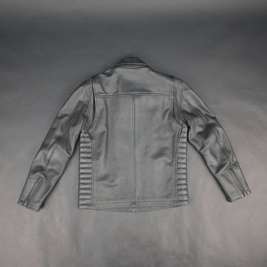 Cogobush Premium Grey Real Leather Motorcycle Biker Jacket with Multiple Pockets
#Cogobush #LeatherJacket #BikerJacket #MotorcycleGear #MotoJacket