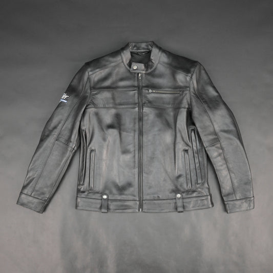 Cogobush Premium Black Real Leather Motorcycle Biker Jacket with Armor Pockets
#Cogobush #LeatherJacket #BikerJacket #MotorcycleGear #MotoJacket