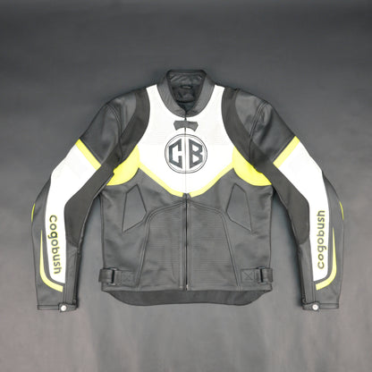 Cogobush CB Motorcycle Riding Jacket with Ventilation & Armor Pockets #Desiderio #MotorcycleJacket #RidingGear #BikerJacket #SafetyGear