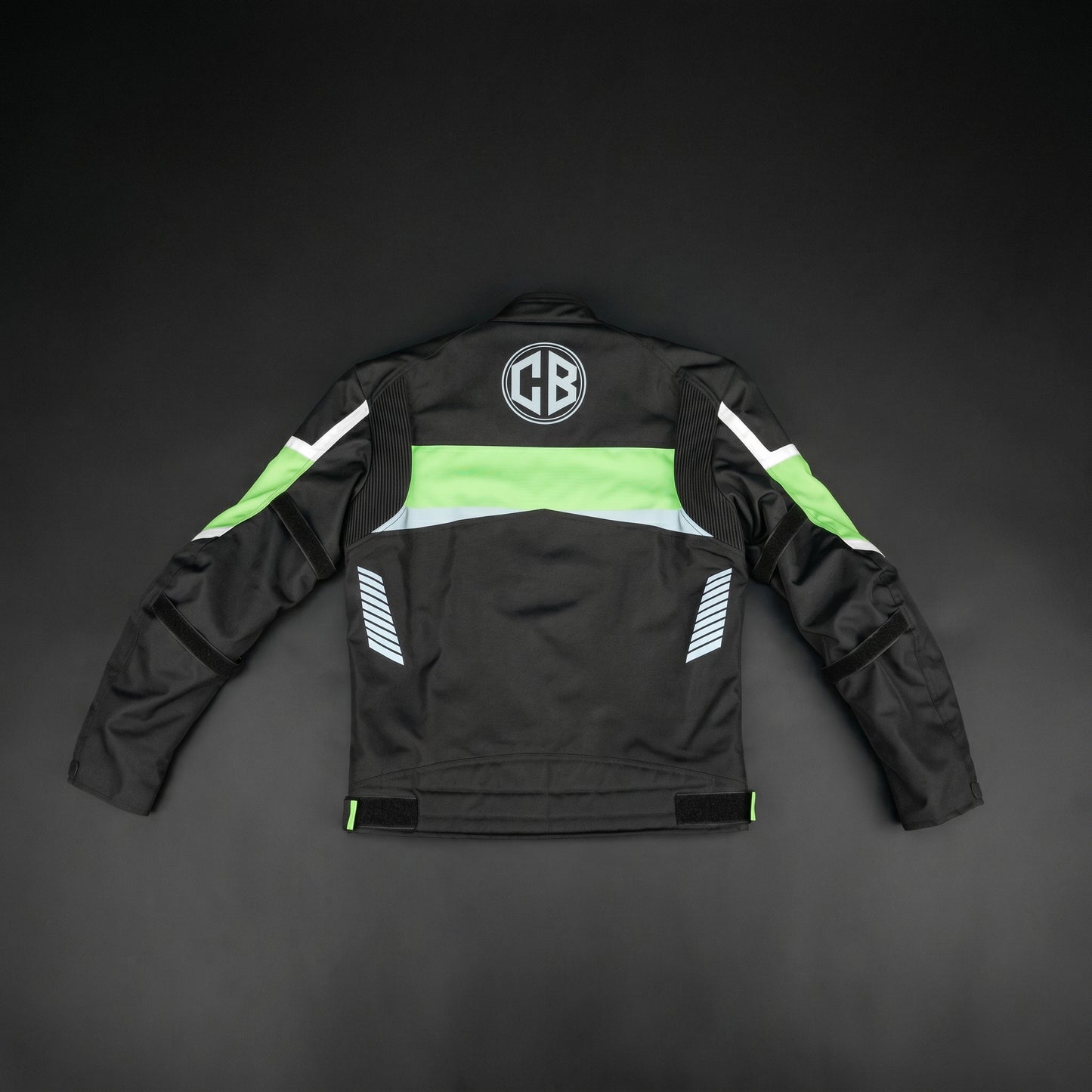 Cogobush Neon Green Motorcycle Riding Jacket with Ventilation & Armor Pockets #Desiderio #MotorcycleJacket #RidingGear #BikerJacket #SafetyGear #Cogobush
