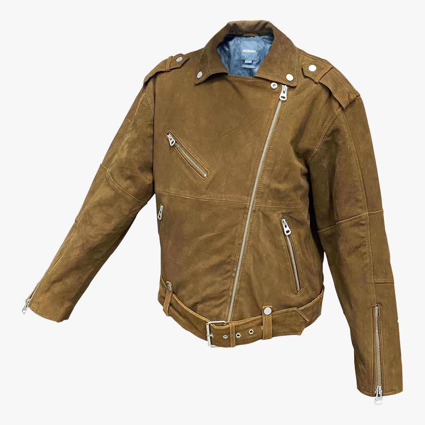 Real Goat Suede Perfecto Jacket