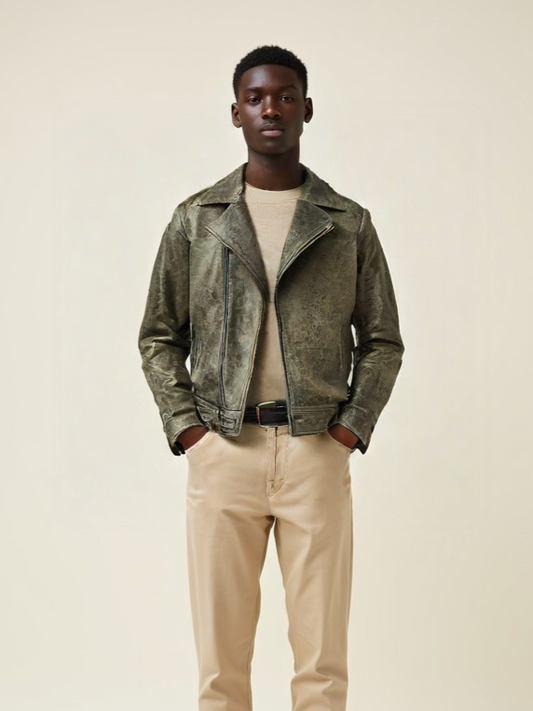 Real Cow Leather Perfecto Jacket