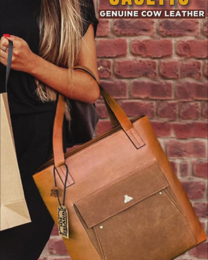 Real Cow Leather-Neverfull Casetto Bag For Women's