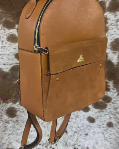 Real Cow Leather-Backup Palm Springs Bag For Women's